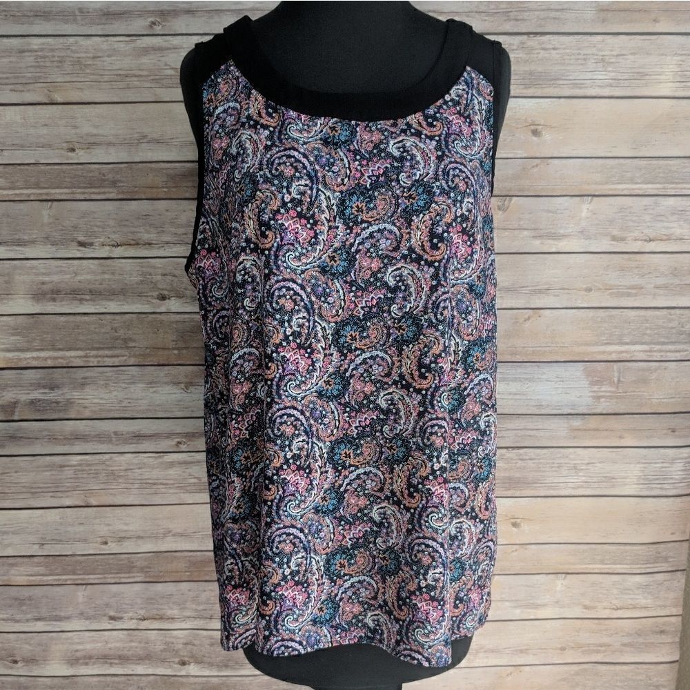 Le Lis Paisley Tank Top